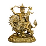 Dorje Shugden Brass Statue (39 inches)